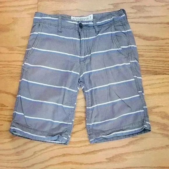 GUC Men's American Eagle 27 Striped Shorts - Picture 1 of 3